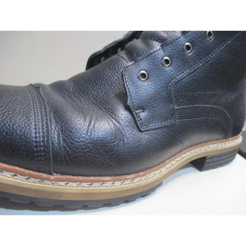 Timberland Mens Earthkeepers Stormbuck Chukka Boots Blk Lthr 10.5 5635R NO Laces